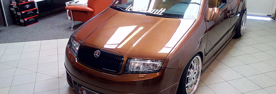 Škoda Fabia I - vytlumení dveří, montáž reproduktorů