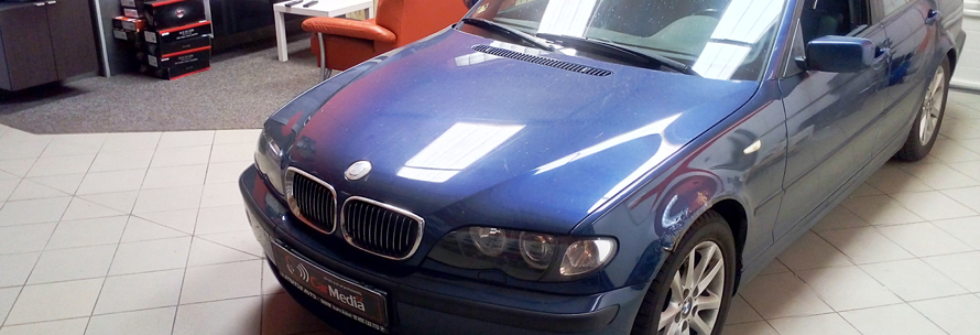 BMW E46 Touring - instalace reproduktorů a zesilovače, tlumení dveří