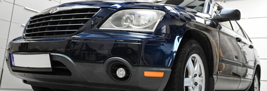 Chrysler Pacifica - Výměna reproduktorů, odhlučnění dveří, nové autorádio