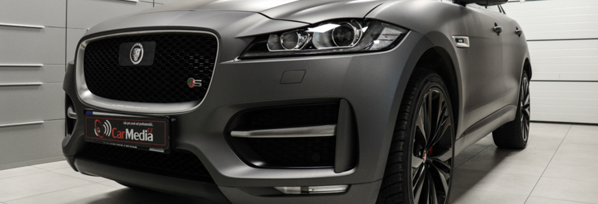 Jaguar F-Pace - výrazné vylepšení sound systému Meridian
