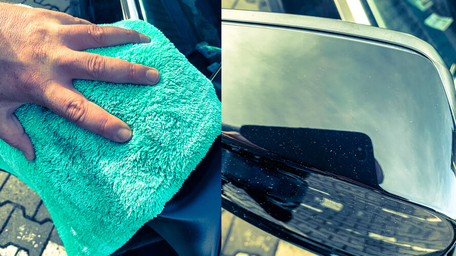 Mikrovláknové sušící ručníky na auto