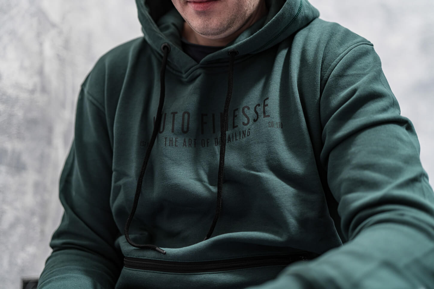 Auto Finesse The MK2 Essentials Hoodie - Green Large