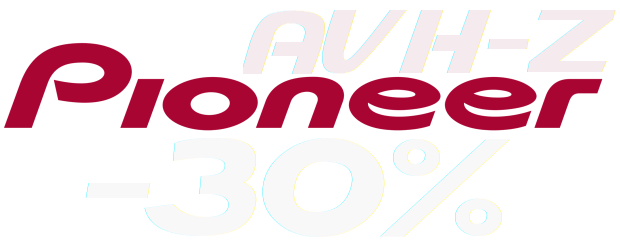 Všechny modely Pioneer AVH-Z s slevou 30%!