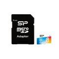 Paměťová Micro SD karta Silicon 8 GB + adaptér SD