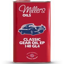 Millers Oils Classic Gear Oil EP 140 GL4 minerální převodový olej pro veterány 1 L