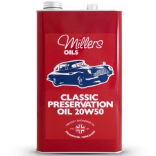 Millers Oils Preservation Oil 20w50 konzervační motorový olej pro veterány 5 L