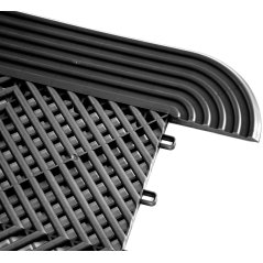 Nájezdová hrana s rohem modulární podlahy samec Maxton Floor Corner Edge Tile Male V2