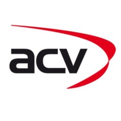 Zlacené ACV kabelové oko 35qmm / 6.4 black