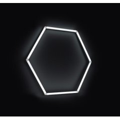 LED hexagonové světlo 4500 K (97 x 84 cm)