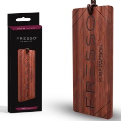 Závěsná vůně ve dřevě FRESSO Pure Passion Hanger
