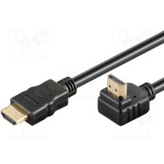 Goobay HDMI kabel s L konektorem 2m