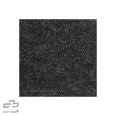 Basser potahový čalounický koberec černý melír 150x70 cm