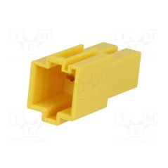 mini ISO konektor samostatný žlutý - samice