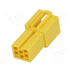 mini ISO konektor samostatný žlutý - samice