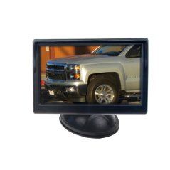 LCD monitor 5" černý s přísavkou