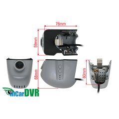 HD DVR kamera s Wi-Fi Audi A3 / A4 / A6 15->