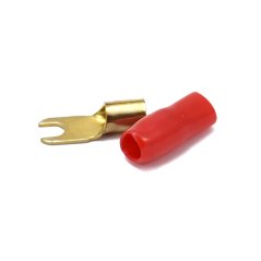 CHP kabelová vidlička 10 qmm červená