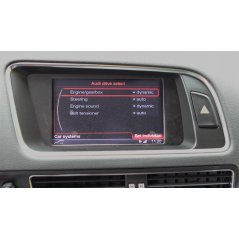 Aktivní výfuk Sound Booster Audi Q5 8R s dvojitým výfukem s Smartphone ovládáním