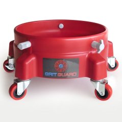 Grit Guard Original Bucket Dolly Red podložka na kolečkách červená