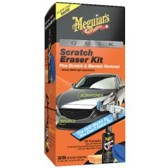 Meguiars Quik Scratch Eraser Kit - sada pro lokální odstranění defektů laku