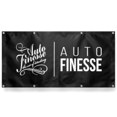 Závěsná vlajka Auto Finesse Garage Banner