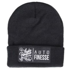 Auto Finesse The Double Stack Beanie Black White