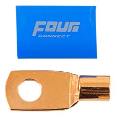 Four Connect měděné kabelové oko 20 qmm M8 blue