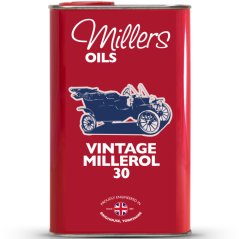 Millers Oils Vintage Millerol 30 jednorozsahový olej pro veterány 1 L