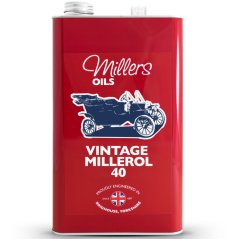 Millers Oils Vintage Millerol 40 jednorozsahový olej pro veterány 5 L