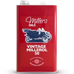 Millers Oils Vintage Millerol 50 jednorozsahový olej pro veterány 5 L