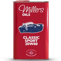 Millers Oils Classic Sport 20w60 polosyntetický motorový olej pro veterány 1 L