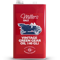 Millers Oils Vintage Green Gear Oil 140 GL1 minerální převodový olej pro veterány 5 L