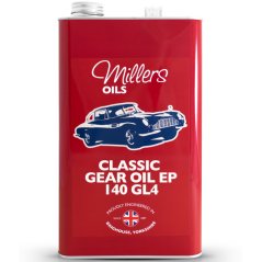 Millers Oils Classic Gear Oil EP 140 GL4 minerální převodový olej pro veterány 5 L