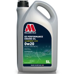 Millers Oils EE PERFORMANCE 0w20 5 L plně syntetický olej s nanočásticemi