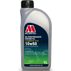 Millers Oils EE PERFORMANCE 10w50 plně syntetický motorový olej s nano částicemi 1 L