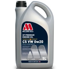 Millers Oils XF PREMIUM C5 VW 0w20 5 L plně syntetický olej