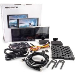 Ampire AMX090-4K-SET set dvou 9" monitorů a Android boxu