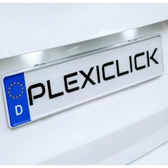 Plexiclick neviditelné držáky českých SPZ