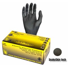 Black Mamba Nitrile Gloves SNAKESKIN L ochranná vyztužená rukavice 1 ks