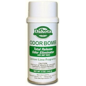 Dakota Odor Bomb Odor Eliminator Lemon / Lime Scent pohlcovač pachů s vůní citronu a limetky