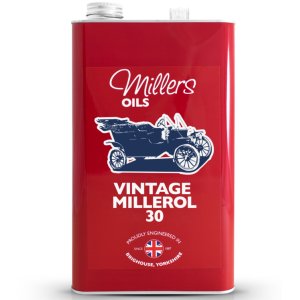 Millers Oils Vintage Millerol 30 jednorozsahový olej pro veterány 5 L