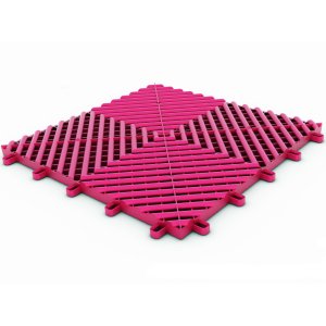 Maxton Floor Pink plastová dlaždice modulární podlahy růžová