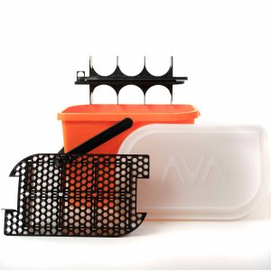 Sada detailingového kbelíku AVA Car Care Bucket Orange