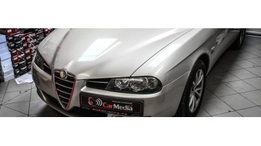 Alfa Romeo 156 - výměna reproduktorů, vytlumení dveří, montáž autorádia