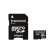 Paměťová Micro SD karta Transcend 16 GB + adaptér SD