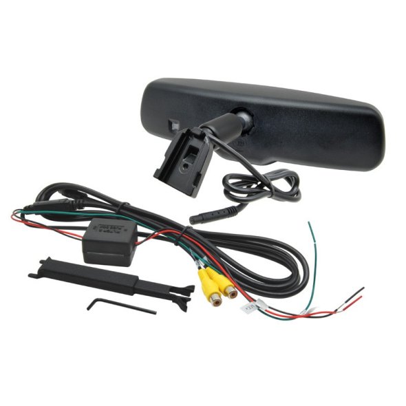 Monitor v zatmavovacím zrcátku AK-043LAD pro Ford / Honda / Hyundai / Kia