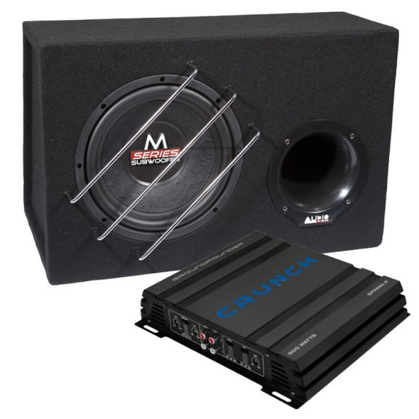 Audio System M 10 BR + Crunch GPX500.2