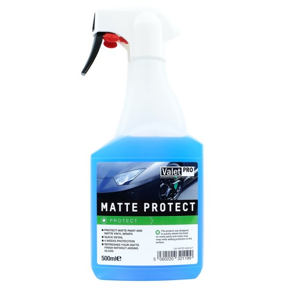 ValetPro Matte Protect 500 ml detailer pro matné laky