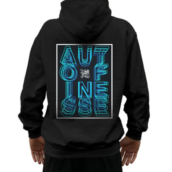 Auto Finesse The Neon Wave Hoodie Extra Large