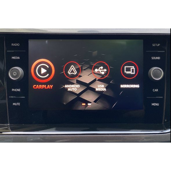 Bezdrátový Apple Carplay a Android Auto pro Audi / VW / Škoda / Seat / Porsche s MIB2